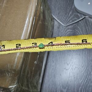 Green and Brown Beaded Bracelet